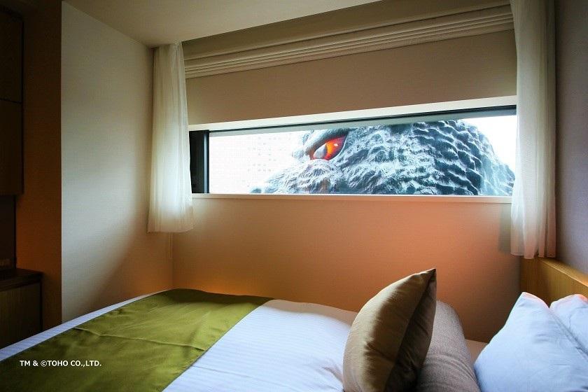 【ゴジラビュールーム】窓の外には目の前にゴジラが！＜素泊り＞