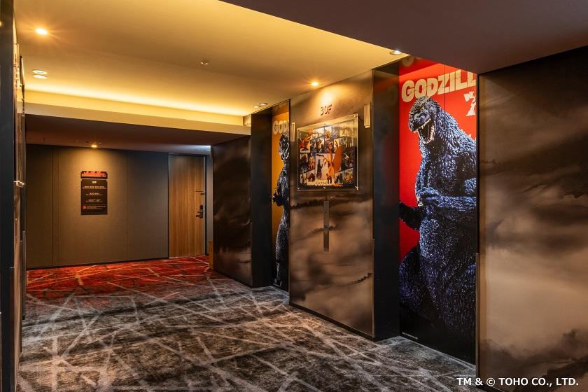最上階30階確約！ゴジラ一色の特別な空間『ゴジラフロア』プラン＜素泊り＞