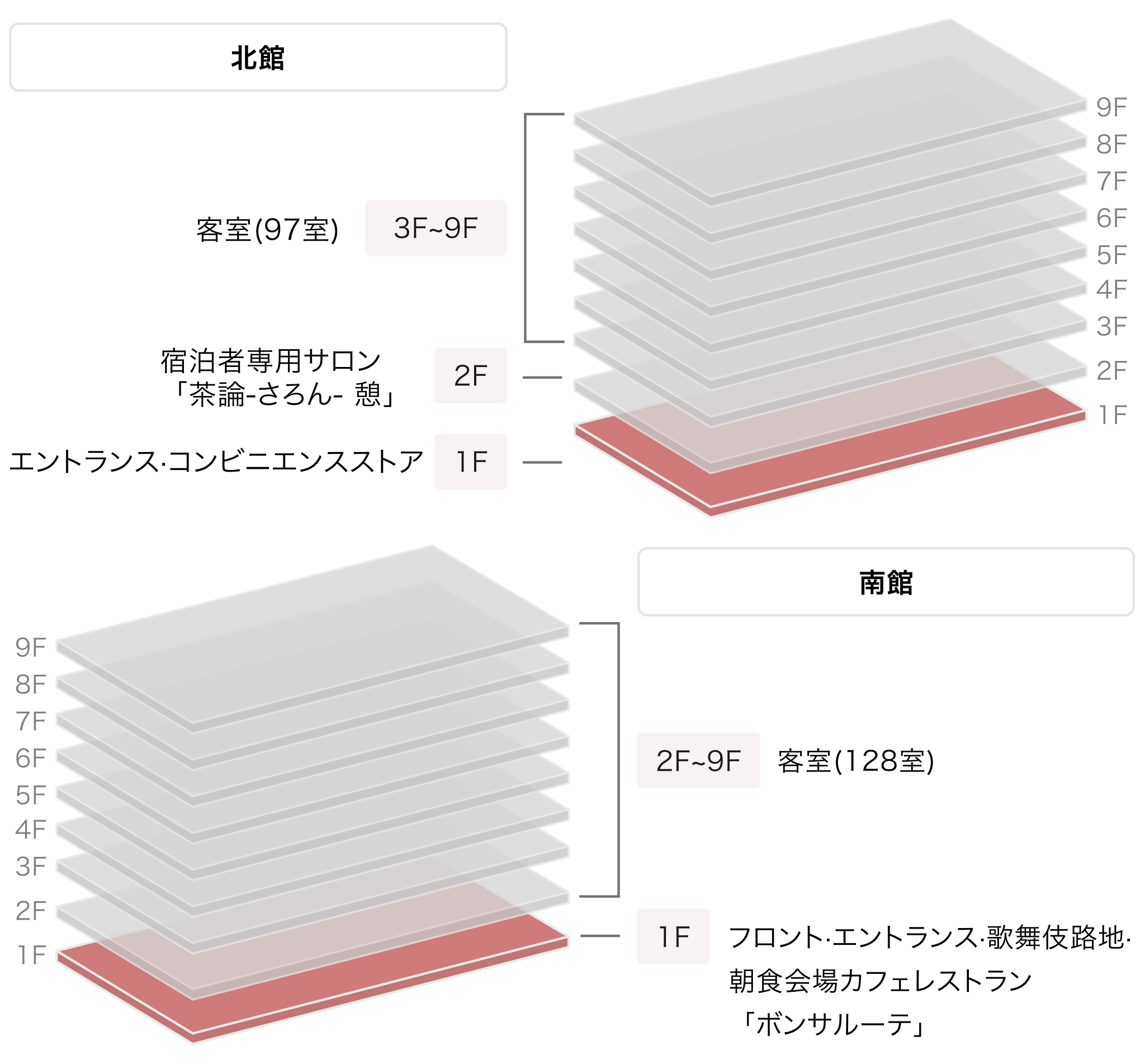 ホテルグレイスリー 京都三条 館内画像