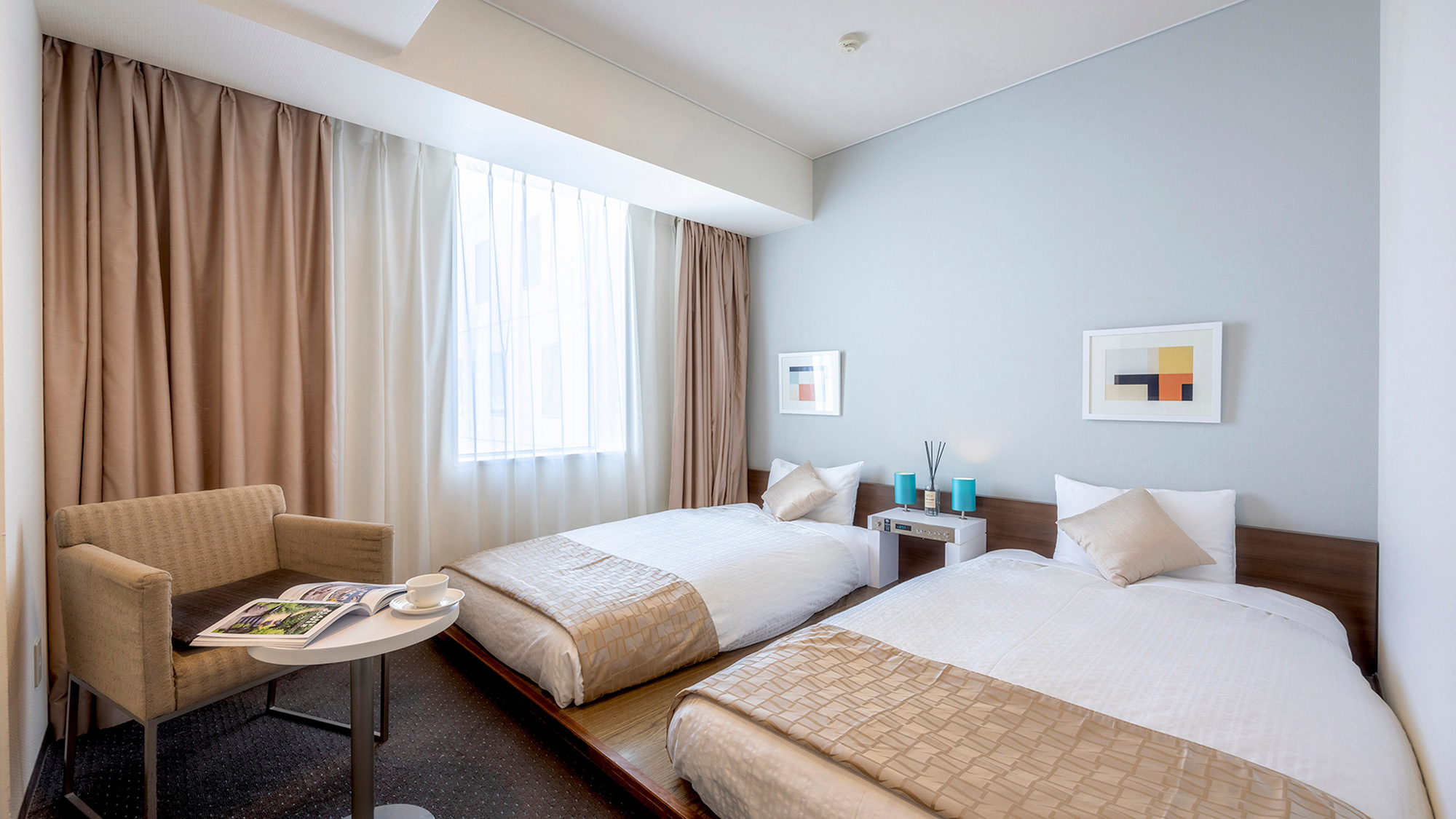 レディースフロア：ツイン／19平米