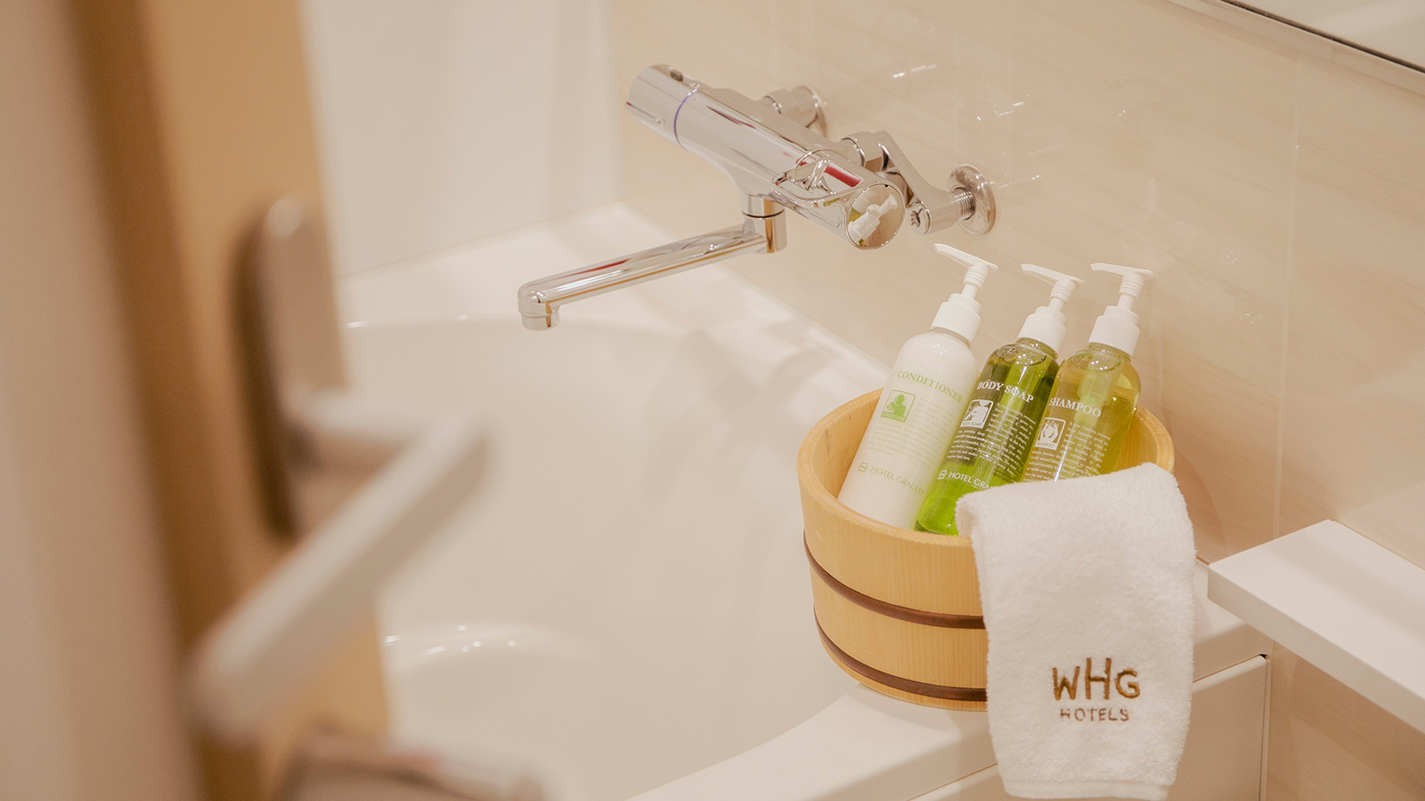 【バスルーム】全室独立型バス＆トイレ