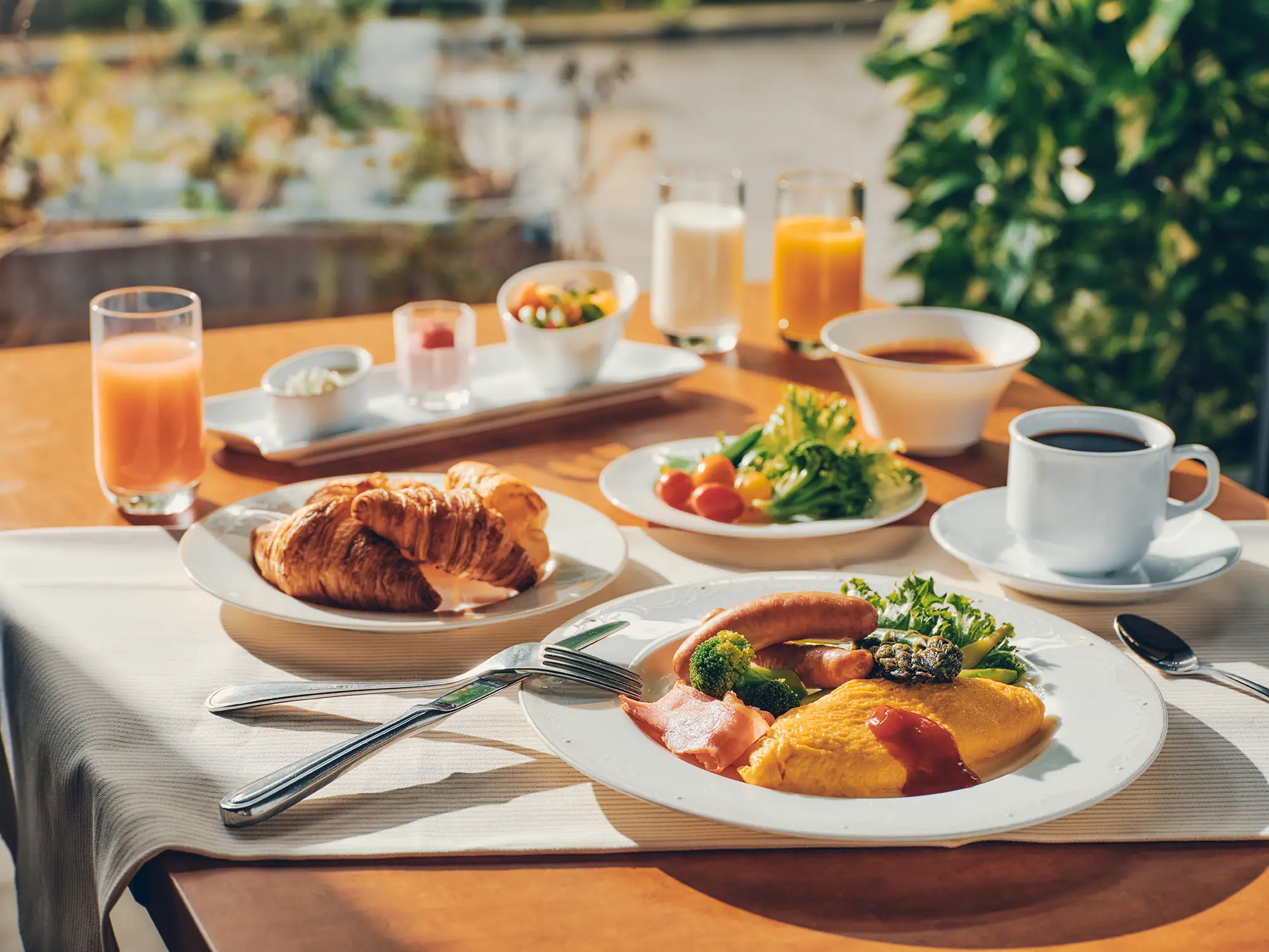 ホテルグレイスリーの朝ごはんイメージ